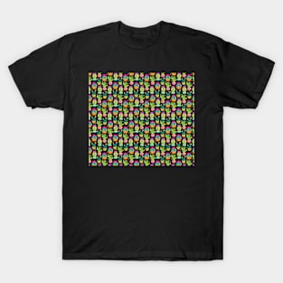 Cute Cactus Pattern T-Shirt